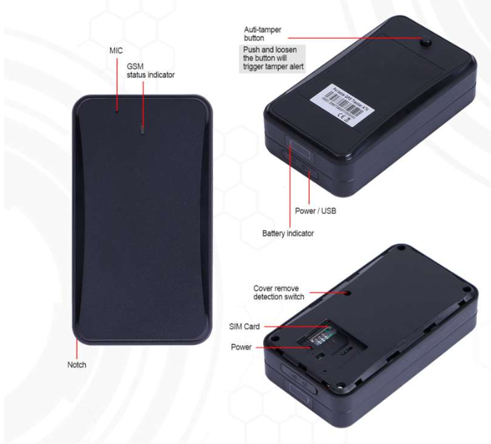 AT4 Magnet GPS Tracker - (1 Month Battery)