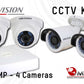 Hikvision 2MP - 4 Channel CCTV Kit