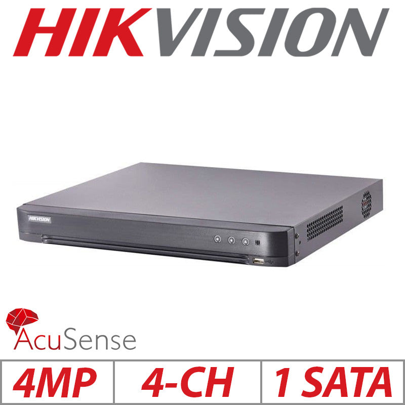Hikvision Turbo Accusense 4 channel DVR